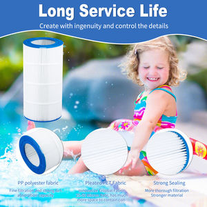 हीयू HYPCC-60 C-7469 FC-1975 उच्च दक्षता प्रवाह फिल्टर स्विमिंग पूल स्पा पानी क्लीनर पालतू + पीपी सामग्री 50-200 वर्ग फुट - Product Image 5