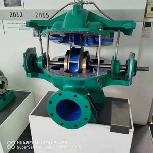 Pompe centrifuge horizontale à double aspiration 10/100 CV pour lutte contre l'incendie, à corps divisé, avec moteur - Product Image 3