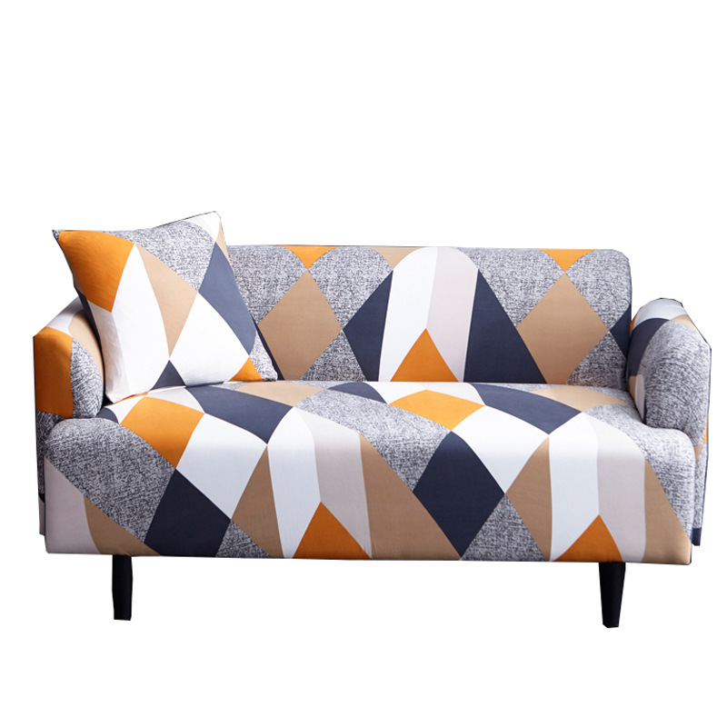 Клетчатый растягивающийся чехол для дивана в гостиную, эластичный чехол для дивана, растягивающийся чехол для домашнего декора, чехол для дивана на 3 места