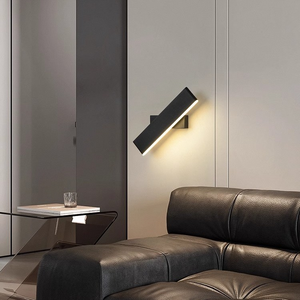 Nordic Iron Led <b>Bedside</b> Wall Lamp Rotatable Swing Arm <b>Light</b> for Home dec - Product Image 2