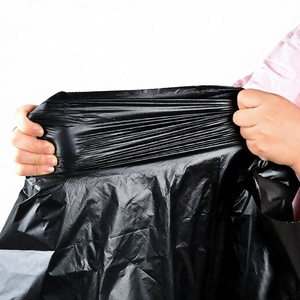 Sacs poubelles de 10 gallons pour usage domestique, sacs poubelles en plastique noir épais pour la maison, le bureau, la salle de bain, le papier, le polystyrène - Product Image 4
