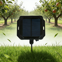 Capteur de conductivité du sol intelligent, écologique, multi-fréquence, alimenté par énergie solaire LoRa, 0-10000μS/cm, testeur d'humidité du sol 3-en-1