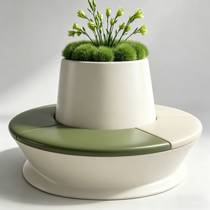 Bancs de jardin sur mesure toutes saisons pour maisons de retraite et espaces extérieurs - Product Image 1