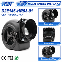 Ventilateur centrifuge de refroidissement FFU d'origine allemande à haut débit d'air D2E146-HR93-01 230VAC 150W 1050RPM pour purificateur d'air et équipement médical