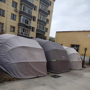 Tenda Copriauto Pieghevole per SUV 5,5m*2,5m*2,3m, Impermeabile, a Colori, Ripiegabile, Tipo Garage - Product Image 6