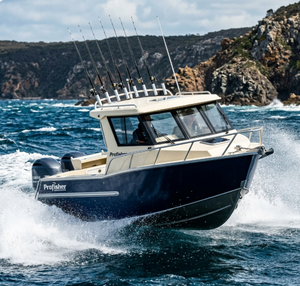 Barco de Pesca de Aluminio de Alta Resistencia de 9m, Totalmente Soldado, Modelo Allsea Lion, con Diseño Espacioso, para Entretenimiento Costero - Product Image 4