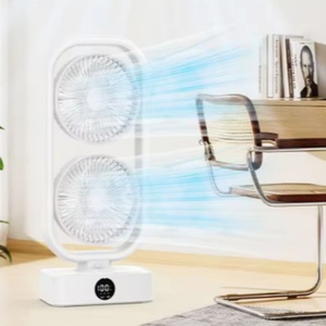 Rechargeable Portable Countertop with <b>Remotely</b> <b>Controllable</b> Electric Cooling <b>Fan</b> - Product Image 3