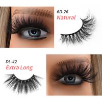 Faux Cils Vison 3D Volume Complet et Classique, Fournisseur de Faux Cils Vison Réel 5D en Bande Complète, Vente en Gros