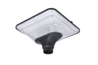 Lampe solaire LED IP65 en aluminium pour jardin avec panneau solaire monocristallin, capteur de lumière et support sur poteau pour usage résidentiel extérieur