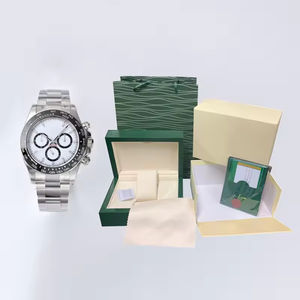 Montre de luxe pour homme, mécanique automatique, étanche, avec logo personnalisable haut de gamme, cadran classique, réserve de marche 4130 - Product Image 1