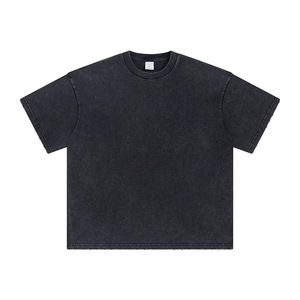 Camiseta Negra Lavada Estilo Futuro <span class=keywords><strong>Akira</strong></span> para Hombre, Oversize, 100% Algodón, Streetwear Retro, Gráfico de Anime Desgastado, Anti-Pilling - Product Image 6