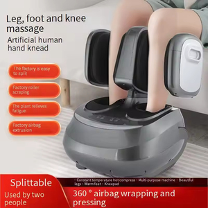 Máquina de amasado profundo de calor infrarrojo vibratorio portátil automático, masaje de pies, alivio de Shiatsu, dispositivo de pantorrilla para pies, piernas de masaje - Product Image 4