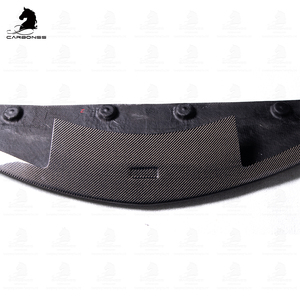 Lèvre avant en fibre de carbone de style TOS pour Toyota Supra MKV MK5 A90 2019 + - Product Image 4