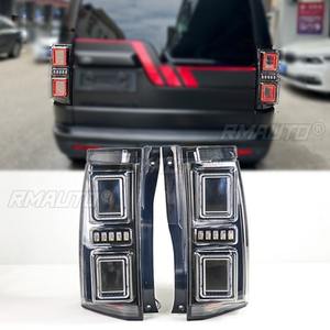Accesorios para Automóviles Land Rover Discovery 4 2005-2014, Luces Traseras Exteriores LED, Conjunto de Luces Traseras, Lámpara de Freno Trasera, Kit de Carrocería - Product Image 3