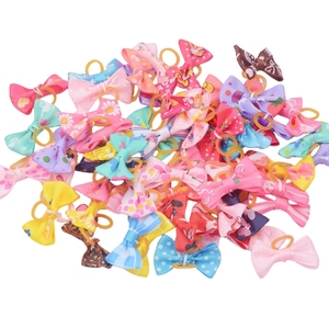 Multi-stile <span class=keywords><strong>capelli</strong></span> misti copricapo di cane di gatto Pet testa fiore elastico accessorio per estate inverno stagioni primaverili - Product Image 2