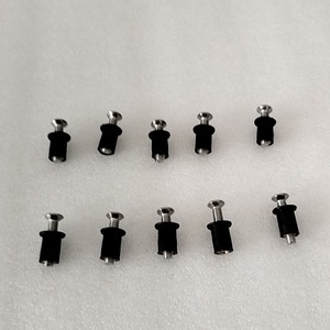 Tornillos Autorroscantes de Cabeza Plana Ranurada, Métricos, Negros, con Arandela, Rosca Derecha, para Uso General en la Industria - Product Image 2