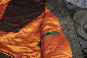 2023 nouveaux hommes en Nylon moto Bomber veste confortable coupe-vent vêtements de sport d'hiver vente chaude conception - Product Image 3