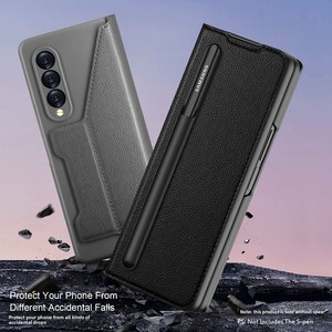 Best-seller transfrontalier : Étui porte-stylo en TPU pour Galaxy Z Fold 3/Fold 4, conçu pour un usage professionnel, avec plusieurs emplacements pour cartes. - Product Image 2