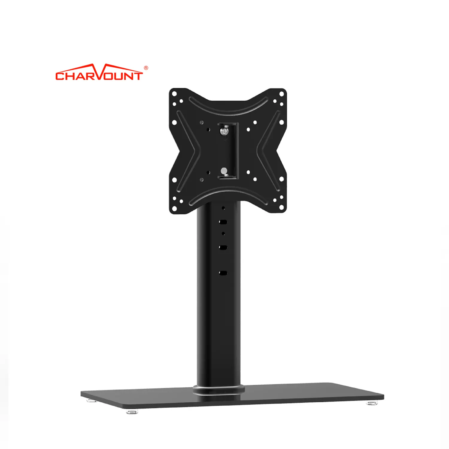 Professionele Supply Tafel Tv Mount Max Vesa 200*200Mm Moderne Tv Stand + / - 30 Graden Swivel monitor Stand
