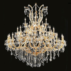 LED <strong>Rain</strong> Drop Big Crystal Candle Chandelier Lighting Ceiling Fixture Pendant <strong>Lamp</strong> - Product Image 4