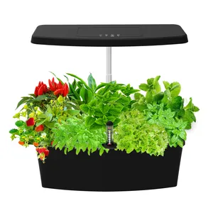Indoor Grow Lights IGS-27 Automatic Irrigation System Indoor Hydroponic Flowers And Plants Growing Systems Led Grow Light Smart Garden With 12 Pods