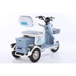 48V/60V 3-Speed Brushless Rear Hub Motor Carbon Steel Frame Hydraulic Drum Brakes Tricycle - Product Image 3