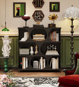 Estantería Moderna de Metal de 3 Niveles, Abierta, Ahorra Espacio, para Oficina en Casa, Comedor, Sala de Estar, Dormitorio - Product Image 5