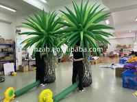 Accessoires de palmier gonflables géants gonflables tropicaux pour la publicité extérieure