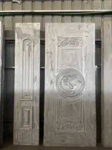 Qichang Aluminium Verbundwerkstoff Platten Türen Stahl gepresste Tür Haut