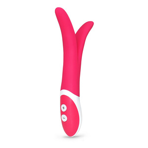 Vibrador de Conejo con 9 Velocidades, Resistente al Agua y Recargable, Estimulador de Clítoris y Punto G, Color Rosa - Product Image 1