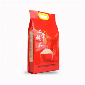 Farine <span class=keywords><strong>de</strong></span> riz personnalisée, farine <span class=keywords><strong>de</strong></span> tapioca, céréales, sucre blanc, amidon <span class=keywords><strong>de</strong></span> <span class=keywords><strong>millet</strong></span>, emballage 5kg 10kg, sac plat en nylon, sac à riz avec poignée en plastique - Product Image 2