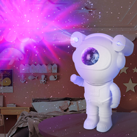 Projecteur d'étoiles Galaxy Night Light-Projecteur d'espace astronaute, cadeaux de décoration de chambre d'enfants pour Noël, anniversaires, Saint-Valentin