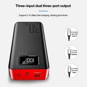Nouveauté <span class=keywords><strong>2022</strong></span> : Meilleures ventes tendance – Batterie externe 30000 mAh à charge rapide – Catégorie principale : Banques de batterie et stations d'alimentation - Product Image 5
