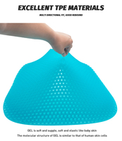 Coussin de siège en gel de chaise épaisse de voiture antidérapante de refroidissement d'été confortable