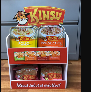 กระดานโฟมพีวีซีเป็นมิตรต่อสิ่งแวดล้อมเคาน์เตอร์แสดงผลผลิตตามสั่งสำหรับการส่งเสริมการขายอาหาร - Product Image 2