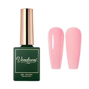 Vendeeni 13+4 Colors Rubber Base Coat Gel Polish Oem Customized UV LED Wholesale Gel Polish Nail Base Coat