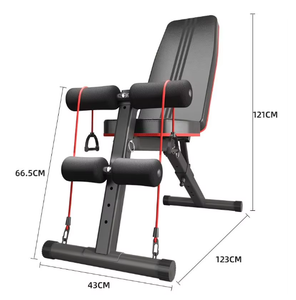 PINJIAN sortie d'usine équipement <span class=keywords><strong>de</strong></span> Fitness à domicile <span class=keywords><strong>banc</strong></span> d'haltères réglable ménage <span class=keywords><strong>musculation</strong></span> <span class=keywords><strong>banc</strong></span> pliable presse - Product Image 2