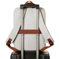 Sac à dos pour ordinateur portable de grande capacité, personnalisable avec logo, multi-compartiments, sac à dos de voyage décontracté et tendance, imperméable