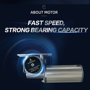 Mécanisme de porte coulissante télescopique Turtech DTSC4000 60 kg de bonne qualité, porte télescopique automatique en verre commerciale - Product Image 4