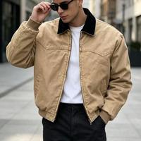 Veste bomber rétro américaine sur mesure, style vintage, grande taille