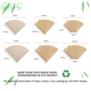 Filtri di Carta per Caffè Non Sbiancati Usa e Getta, Forma Conica <span class=keywords><strong>V60</strong></span> per Caffè Filtro - Product Image 3