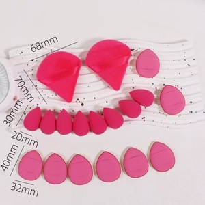 Juego de 18 <span class=keywords><strong>Mini</strong></span> Aplicadores de Maquillaje en Forma de Gota para Dedos, Sin Látex, para Corrector, Venta al Por Mayor, Marca Privada, Logotipo Personalizado, Nuevo - Product Image 5