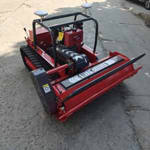 Y10-1000 GPS Entièrement Automatique <span class=keywords><strong>Tondeuse</strong></span> Débroussailleuse Diesel Sans Fil 24V Rayon de Braquage Zéro 800-1000-1200mm Machine de Coupe d'Herbe Télécommandée - Product Image 4
