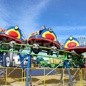 Atracciones de feria, montaña rusa giratoria, montaña rusa de parque de atracciones, montaña rusa para niños - Product Image 2