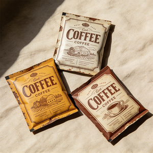 <span class=keywords><strong>Bustine</strong></span> Personalizzate in PET PE con Sigillatura a Caldo su 3 Lati, Monouso, <span class=keywords><strong>per</strong></span> Alimenti, Facili da Aprire, <span class=keywords><strong>per</strong></span> Confezionamento di Caffè Istantaneo - Product Image 4