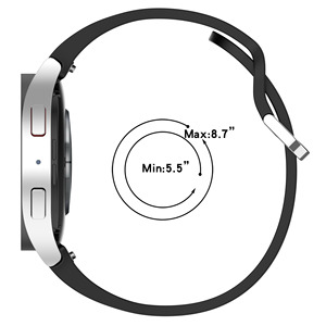 Correa de Silicona Forwelleny de Repuesto, Transpirable, con Hebilla, para Reloj Inteligente Samsung <span class=keywords><strong>Galaxy</strong></span> <span class=keywords><strong>Watch</strong></span> 7/FE/<span class=keywords><strong>6</strong></span> - Product Image 6