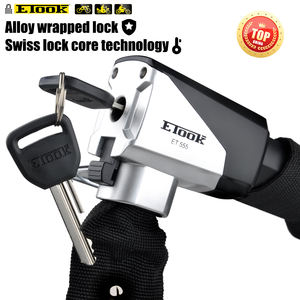 Verrou de chaîne de vélo électrique robuste ETOOK avec clé - Product Image 3
