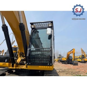Excavatrice d'occasion Cat 329D 29 tonnes pour la construction routière, faible nombre d'heures, prête à être expédiée, certifiée d'occasion et livraison rapide - Product Image 5