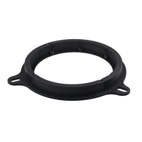 Fabricant de joints d'enceintes de voiture de 6,5 pouces, accessoires de voiture, kit d'adaptateurs d'enceintes noires, anneaux pour Nissan Series