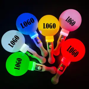 OEM Custom Logo Printing Flashing Light Wedding Led Glow Sticks for Concert Event Party Supplies Decoration